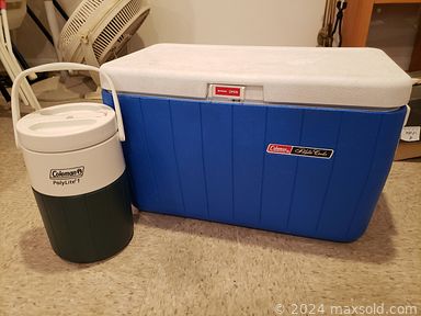 MaxSold Auction: This online auction features an antique coach carriage seat bench, dining table, rainbow chairs, small kitchen appliances, kitchenware, Peter Max pop art print and other wall art, books, magazines, skis, baskets, electric heater, vinyl records, cast iron cookware, Delft and other vintage decors, crystalware, binding machine and other office supplies, fabrics, vintage suitcase, toys, vases, communion tray, vintage dolls, board games, porcelain sink, music equipment, chimney cap and much more!