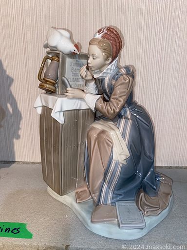 MaxSold Auction: This online auction features costume jewelry, Huntley of Thomasville bedroom furniture, small kitchen appliances, bar accessories, Elisabeth Gibson paintings, coins, office supplies, fitness gear, desk, Lladro figurines, collector plates, sewing machine, hand & yard tools, patio furniture and much more!