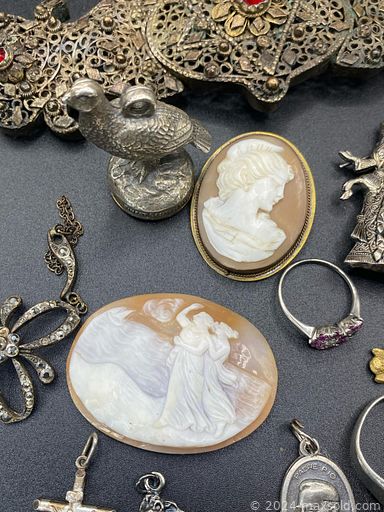 MaxSold Auction: This online auction includes an antique carved rosewood table, Indigenous items, jewelry, accessories, silver items, carvings, pottery, banknotes, decor, kitchenware, servingware, vases, wall art, Royal Albert and other china, sculptures, ephemera and much more!