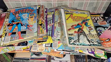 MaxSold Auction: This online auction includes furniture such as chairs, wicker loveseat, storage units,cabinets and others, kitchenware, small kitchen appliances, DVDs, jewelry, accessories, Olympics memorabilia, souvenirs, toys, clothing, cleaning tools, wall art, books, sports cards, tools, hardware, magazines, electronics, religious items, crystalware, DVDs, glassware and many many more!