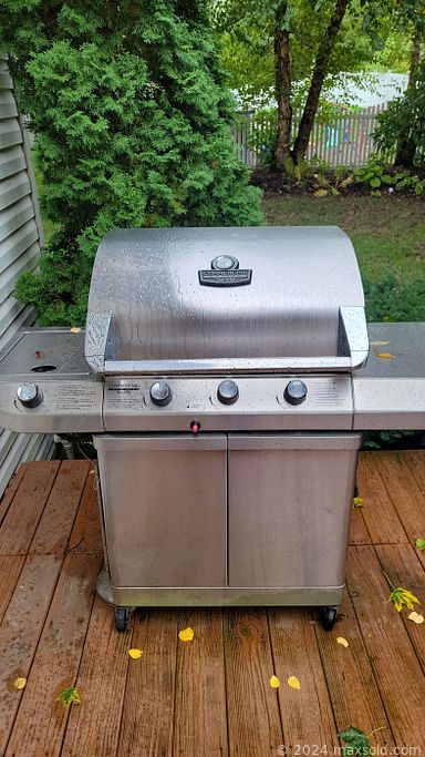 MaxSold Auction: This online auction features furniture such as an armoire, side chairs, love seat, tables, entertainment center, antique settee, medical adjustable bed, tables, dressers, platform bed and others, mirrors, clocks, Ron Mitchell\'s Shadows of the Mind’ print and other wall art, pressed metal trays, runner rugs, CAGI plate and vase, Roseville pottery, electronics, wood framed mirror wall hanging, glassware, electronics, small kitchen appliances, Le Creuset pans and other kitchenware, wood boards, Charbroil grill, yard decor, books, bike, Craftsman blower, Honda snowblower, yard tools, Christmas decor, cleaning supplies, paint, Sega Genesis and much more!