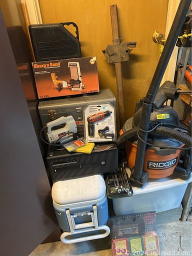 MaxSold Auction: This online auction features Longaberger baskets, puzzles, men’s clothing, Lladro & Royal Doulton figurines, rocks & minerals, outdoor heaters, garden supplies, Bunnykins, patio furniture, Traeger grill, yard art, teacup/saucer sets, Spode Christmas collection, sewing machine, washer, dryer, printer, monitors, office supplies, pipes, rolling tool chest, fishing gear, sports memorabilia, bike, and much, much, more!!!