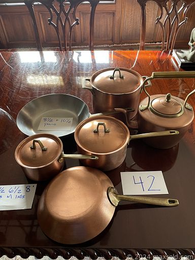 MaxSold Auction: This online auction features heavy-duty wrenches, hand tools, wood chisels, snow chains, hydraulic jacks, electric yard tools, power tools, art pottery, copper pots, Ugo Baracco lithographs and much more!