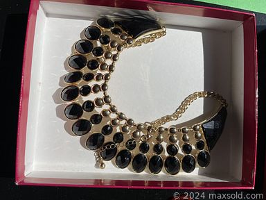 MaxSold Auction: This online auction features vintage Costume jewelry, oxo storage containers, Dining Table, Faux Leather chairs, Dinnerware Plates, Glass ice cream cups, Stainless steel cooking pots, silverplated serving cutlery, Mink coats, Couch, Large hand bag/shoulder bag, Cafeware bowls, Books, Wool Derby hats, Laundry & cleaning supplies, Framed Art, Serving trays, Bench and many more!!