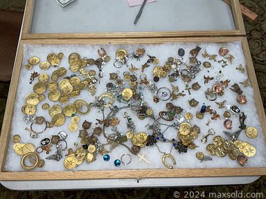 MaxSold Auction: This online auction features novelty teapot, art pottery, porcelain thimbles, costume jewelry, folk art carving, vintage toys, sports trading cards, vintage books, woven branch reindeer, Art Deco table lighter, vintage tins, perfume atomizers, cameras & lenses, sports collectibles, Red Rose Wade figurines, vinyl records, Pokémon Go cards, stamps, antique postcards, coins, vintage propellers and much more!