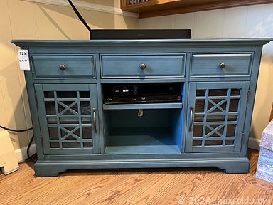 MaxSold Auction: This online auction includes furniture such as a headboard, nightstands, chairs, curio cabinet, metal cart, Bernhardt china cabinet, egg patio chair, wardrobe, chest, dressing table, armchairs and others, yard tools, garden decor, seasonal decor, rug, toys, kitchenware, small kitchen appliances, baseball hats, electronics, David Winter cottages, linens, Nippon and other china, Hummel figures, Denver Broncos memorabilia, pottery and much more!