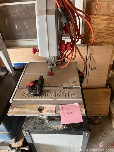 MaxSold Auction: This online auction features stairlift, Noritake tea set, small kitchen appliances, costume jewelry, watches, games, children’s books, vintage ashtrays, stereo components, TV, sports apparel & collectibles, men’s & women’s clothing & shoes, collector spoons,  vintage bottles, glass insulators, reel mower, decorative plates, vintage tins, vintage shaving collectibles, pet products, outdoor chairs, camping & fishing gear, yard tools, sewing machine, vision magnifier, power & hand tools, vintage coffee grinder, lawnmowers, office supplies, gardening supplies, air compressors, bike, chainsaw, and much, much, more!!!