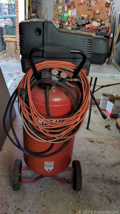 MaxSold Auction: This online auction features area rugs, office supplies, stamps, vinyl records, copper molds, small kitchen appliances, teapots, Asian china cabinets, Foo Dogs, Boehm animal statues,  Depression glass, angel collection, accordion, wood carvings, yard tools, chainsaw, planters, power & hand tools, and much more!!!