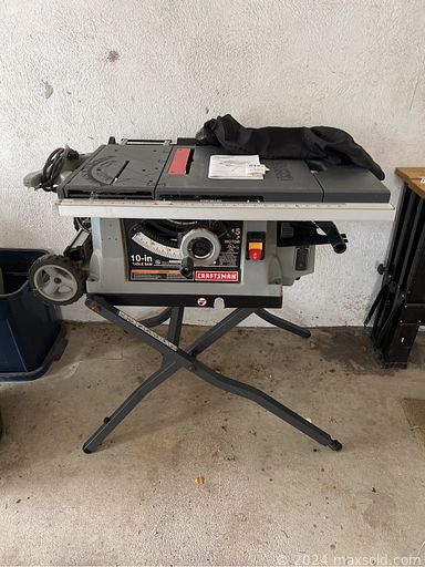 MaxSold Auction: This online auction features lawn tractor, yard tools, push mower, power & hand tools, upright freezer, rolling toolbox, fishing gear, sports equipment, snowblower, welding tools, desks, antique furniture, sterling silver spoons, plumbing supplies, painting supplies and much more!