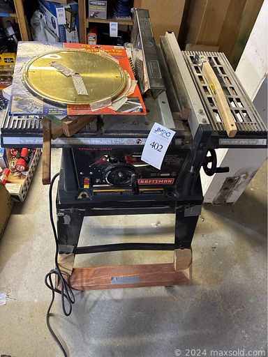 MaxSold Auction: This online auction features wood ducks, soapstone sculpture,  men’s & women’s shoes, sewing machine, carved rosewood table, garden stools, cloisonne vases, Chinese tea service, small kitchen appliances, TV, Chinese jewelry, costume jewelry, Chinese cork sculptures, art supplies, crafting supplies, painting supplies, carved boxes, beauty products, cameras & lenses, printers, office supplies, stereo components, chainsaw, power & hand tools, yard tools, yard art, and much, much, more!!!