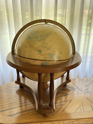 MaxSold Auction: This online auction features antique wash stand, French Provincial furniture, vinyl records, collector plates, accent chairs, art pottery, oil lamp, vintage jewelry, decanter sets, teapots, vintage plates, Limoges figurine lamp, TV, faux plants, Mexican folk art, brass horse medallions, teacup/saucer sets, porcelain flowers, small kitchen appliances, vintage Pyrex, NASCAR collectibles, power, hand & garden tools and much more!