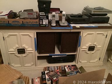 MaxSold Auction: This online auction features furniture such as a vintage coffee table, end table, sleeper sofa, credenza, glider, card table, William Furniture Co. king-sized bed frame, cabinet, Williams triple dresser and others, lamps, mirrors, decor, plants, seasonal decor, plant stands, wall art, rolling cart, home health aids, mirrors, Holly Hobbie figurines, Hummels, kitchenware and much more!