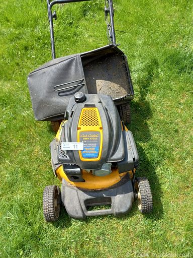 MaxSold Auction: This online auction features furniture such as a patio set, bedside tables, MCM sofa, china cabinet, loveseat and others, cordless lawnmower, camping goods, cat items, yard tools, vintage Lego, Cub Cadet lawnmower, herb garden, nesting hampers, clothing, kitchenware, small kitchen appliances, office supplies, Brother sewing machine, linens, accessories, clothing, Nintendo DS and much more!