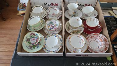 MaxSold Auction: This online auction features fine china, vinyl records, outdoor theatre, Star Trek collectibles, furniture such as highboy dresser, rocking chair, china cabinet, double pedestal table with chairs, and TV stand, area rugs, yard tools, rain barrels, children’s toys, exercise equipment, vintage comics, power tools and much more!