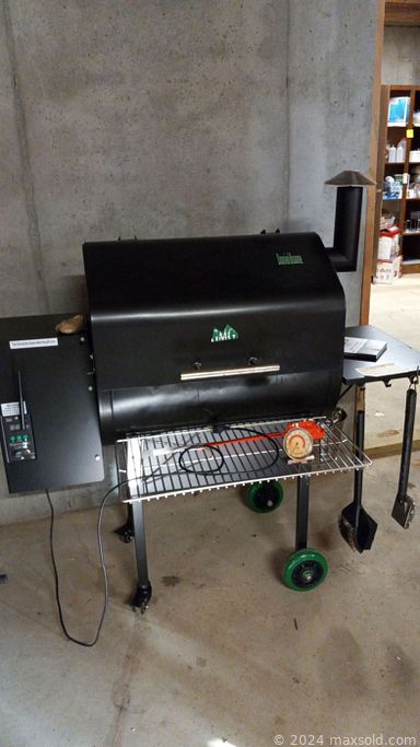 MaxSold Auction: This online auction features furniture such as a wicker shelf, rattan chair, bedframes, school desk, booth seating, tea cart, shelving units, file cabinets, chairs and others, Daniel Boone grill, smoker, stand-up freezer, kitchenware, small kitchen appliances, yard tools, seasonal decor, totes, planters, Werner ladder, power tools, home health aids, sewing and craft supplies, linens, wall art, rugs, lamps and much more!