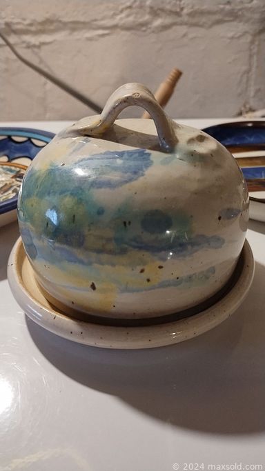 MaxSold Auction: This online auction features  CDs, stained glass window, leather couch, carved wood screen, area rug, Dansk dishes, vintage dresser, Bakers’s rack, stamps, fitness equipment, yard tools, office supplies, vinyl records, camping gear, light shade, plant pots, wood carvings, games, art glass, TVs, video game console & games, oil lantern, paint supplies, Blue Mountain Pottery, sofa bed, shelves, patio furniture, and more!