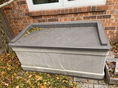 MaxSold Auction: This online auction features furniture such as a bedframe, armoire, shelving units, dresser, file cabinet, MCM armchair, Nordic Furniture wood chairs, dining table, deco box, hall bench, wall unit, bistro set and others, planters, candles and another decor, Kosta and other glassware, books, kitchenware, small kitchen appliances, electronics, Backgammon game, live plants, linens, swag lamp, Christmas decor, frames, clothing, accessories, Weber BBQ grill and much more!