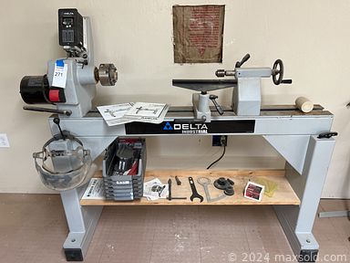 MaxSold Auction: This online auction includes camping supplies, cameras, Weber BBQ grill, tables, four poster bedframe, sectional leather couch, desk, chairs, Bowflex weight bench, Max trainer,  seasonal decor, Rec Tech grill, kitchenware, small kitchen appliances, books, magazines, toys, tools, hardware, floor rug, cleaning supplies, china, DVDs, books, shop vac, vintage fire extinguisher and more!