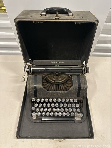 MaxSold Auction: This online auction includes a vintage bench, Husqvarna sewing machine, sewing supplies, cast iron dress model, vintage typewriter, craft supplies, musical teapot, wall art, clothing, accessories, jewelry, electronics, ceramics, kitchenware, small kitchen appliances, books, toys, puzzles, vintage utensils, Paragon and other china, MCM mirror, camping stove, foam mats, Singer projection screen, shop vac, home maintenance supplies, cleaning supplies, shelving units, tools, hardware, Pokemon cards, Shaw remotes and many more!