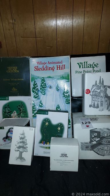 MaxSold Auction: This online auction features sterling silver jewelry, DVDs, collectibles such as Matchbox, Hallmark, vintage toys, postage stamps, Hess trucks, Star Wars, Snoopy and diecast cars, vinyl LP albums, Xbox 360 with games, pottery and much more!