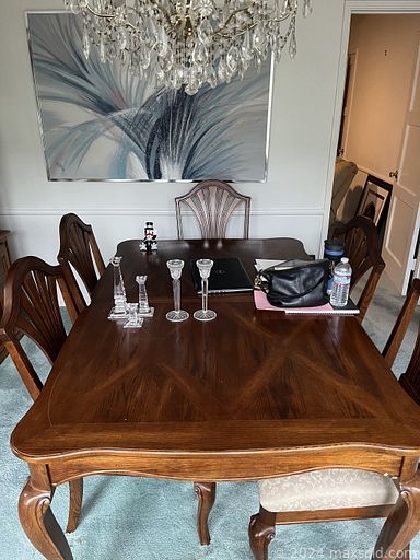 MaxSold Auction: This online auction features Asian art, rolling cart, leather furniture, yard art, patio furniture, refrigerator/freezer, and much more!!