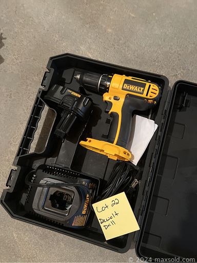 MaxSold Auction: This online auction includes furniture such as cabinets, tables, outdoor table set, nightstands, wicker chair, wicker storage trunk, leather sofa, rocker recliner and others, decor, home health aids, golf items, garden supplies, yard tools, seasonal decor, office supplies, DeWalt, Craftsman and other power tools, hand tools, hardware, books, kitchenware, small kitchen appliances, Oneida silverware and much more!