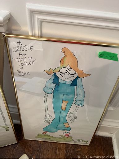 MaxSold Auction: This online auction features dropleaves trestle table, marble top coffee table, vintage dressers, bed frames, Chinese silk jackets, Dick Williams illustrations, Anne Murray collectibles, Cloisonné bowl, Chinese art, cinnabar plate, costume jewelry, sterling silver, teacup/saucer sets, crystal decanters, depression glass, games, mini fridge, skis, and much, much, more!!!