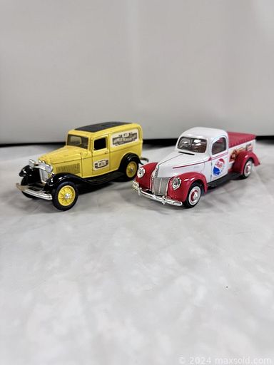 MaxSold Auction: This online auction features Mad magazines, comics, action figure collectibles, Hot Wheels vehicles, Star Trek cards, sports collectibles, Star Wars collectibles, lighted houses, die-cast vehicles, coins, vintage Dutch wall clock, banknotes, pocket watch, sports trading cards, brass collectibles, and much, much, more!!!n