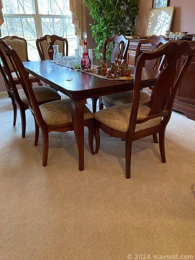 MaxSold Auction: This online auction features entertainment center, hutch, wine rack table, lenox collection, flatware, stemware, kitchen appliances such as food processor, toaster oven, blender, tools, workbench and much more!