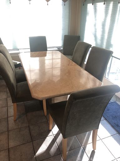 MaxSold Auction: This online auction features crystal stemware, NFL collectibles with COA, furniture such as sectional sofa, platform queen-size bed, marble dining table, and vintage dressers, crafting supplies, home decor, small kitchen appliances, holiday decor, custom rugs, snow blower and much more!