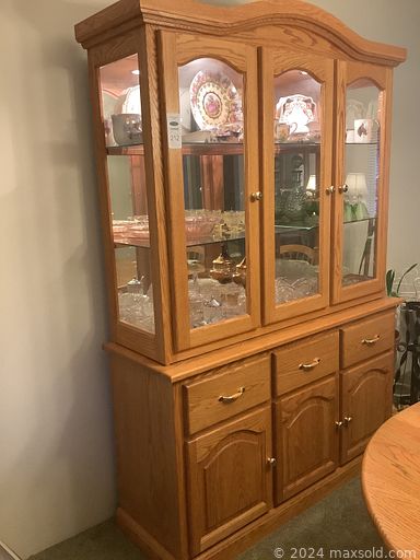 MaxSold Auction: This online auction includes furniture such as a La-Z-Boy chair, kitchen table set, lawn chairs, dining hutch, curio, vintage storage chest, tool chest, shelving units, dressers, bed frame, swivel rocker and others, antique Little Queenie and dolls, seasonal decor, yard tools, power tools, fishing gear, Sears Gamefisher outboard, wall art, linens, vintage memorabilia, books, games, craft supplies, Singer sewing machine, cleaning supplies, music boxes, plastic model ships, cat decor, fish tank, Arcticaire air conditioner, kitchenware, small kitchen appliances, porcelain figures, vintage wall clock, bicycle, General chest freezer and much more!