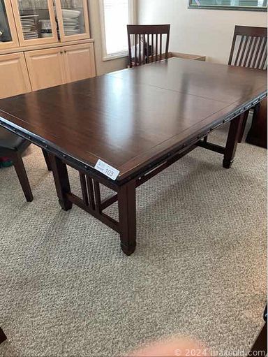 MaxSold Auction: This online auction features crystal ware, vintage jewelry, LG refrigerator, Kenmore freezer, furniture such as side tables, leather swivel recliner, stylist chair, dresser, and dining room table, framed artwork, kitchenware, glassware, vintage clothing, power tools, CDs, DVDs and much more!