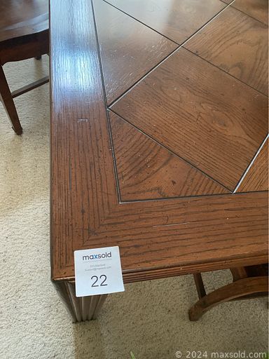 MaxSold Auction: This online auction features bar stools, leather chairs, antique Asian plant table, area rug, computer desk, telescope, vinyl records, cameras, binoculars, fitness gear, Tiffany style lamp, small kitchen appliances, wind instruments, BBQ grill, patio furniture, power & hand tools, camping gear, sewing machine, yard tools, and much, much, more!!!