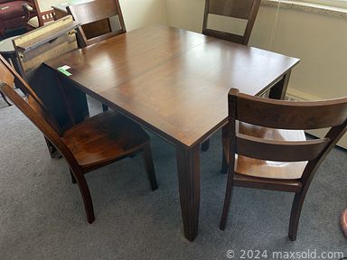 MaxSold Auction: This online auction includes collector’s figures, costume jewelry, furniture such as Sklar Pepplar armchairs, side tables, entertainment unit, dining room table with chairs, and tallboy dresser, lamps, home decor, 40” Sony TV, DVDs, glassware, small kitchen appliances, home health supplies, and more!