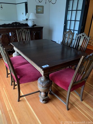 MaxSold Auction: This online auction includes original paintings, Aeolian player piano, silver plate, furniture such as vintage side chair, side tables, tall boy dresser, buffet, dining room table with chairs, and antique dresser, kitchenware, floor lamps, wine making supplies, art supplies, camping gear, flooring and much more!