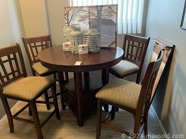 MaxSold Auction: This online auction features art pottery, Paverpol sculptures, small kitchen appliances, Cherished Teddies, Indigenous art, milk glass, Depression glass, area rug, TV, Djembe drums, craft supplies, dehumidifier, cuckoo clock, cigar box guitar, exercise equipment, men’s shoes, patio furniture, camping gear, air compressor, pressure washer, power & hand tools, snow blower, window AC units, BBQ grill, and much, much, more!!!