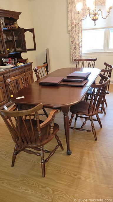 MaxSold Auction: This online auction features sterling silver, Pyrex, Pfaltzgraff, butcher block table, area rugs, table lamps, Asian art, generator, patio furniture, snow thrower, kerosene heater, hand & yard tools, storage bins, small kitchen appliances, power tools, DVDs, video games, computer accessories, pet supplies, sports equipment, Fostoria, Tiffany style stained glass lamp, printer, cameras & accessories and much more!