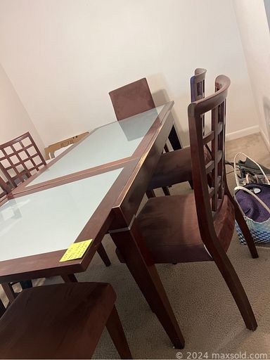 MaxSold Auction: This online auction features TV, room screen/divider, puzzles, desk, printer, vacuums, area rug, art pottery, patio furniture, plant pots, offices supplies, women’s shoes & clothing, art glass, toys, trundle bed, small kitchen appliances, and much more!!!