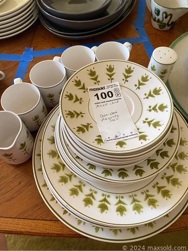 MaxSold Auction: This online auction features vintage art, comfortable chairs, fireplaces accessories, Bissell steamer, vacuums, bird figurines, fascinating books including on the Civil War, sterling silver, costume jewelry, home decor, Bose radio, home electronics, a rod guard and bag, MCM furniture, exercise equipment, toys, coffee makers and much more!