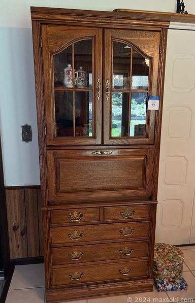 MaxSold Auction: This online auction features billiard table, roll top desk & chair, queen bed frames, nightstands, Boyd bear collection, jewelry, collector dolls, cast iron stove, patio furniture, power, hand & yard tools, gardening accessories, craft supplies, mirrors, Mary Morine fabric houses, Precious Moments figurines, decorative plates, religious figurines, steins, cedar chest, pet products, exercise equipment, small kitchen appliances, Corningware and much more!