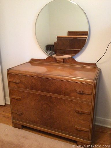 MaxSold Auction: This online auction features costume jewelry, watches, framed wall art, upright piano, lift chair, cedar chest, vintage dresser, cuckoo clock, vintage vanity, teacup/saucer sets, sewing machine, art glass, stair lift, wheelchair, lawnmower and much more!