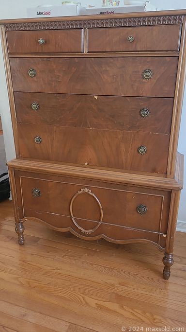 MaxSold Auction: This online auction features fine china, vinyl records, outdoor theatre, Star Trek collectibles, furniture such as highboy dresser, rocking chair, china cabinet, double pedestal table with chairs, and TV stand, area rugs, yard tools, rain barrels, children’s toys, exercise equipment, vintage comics, power tools and much more!