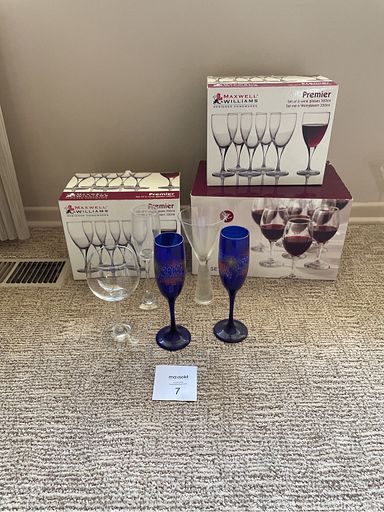 MaxSold Auction: This online auction includes office supplies, serveware, crystal ware, framed wall art, furniture such as wooden dining table, dining room chairs, love seat, dresser, and wooden cabinet, kitchenware, home decor, books, DVDs, hand tools, electronics and more!