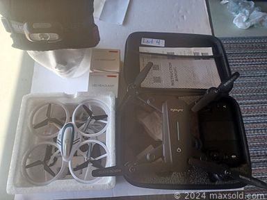 MaxSold Auction: This online auction features projector, drone, jinghao lot, camping lot electronic lot, earbuds, hockey lot, trading lot, fitness tracker and much more!