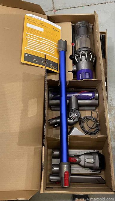 MaxSold Auction: This online auction includes furniture such as a storage cart, bathroom shelf, gaming desk, shelving units, side table, cat litter cabinet, Homefort retro TV console table and others, Dirt Devil vacuum, Homedics foot spa, kitchenware, small kitchen appliances, Packard webcam, Vevor towel bar, steering wheel desk, folding treadmill, Dyson vacuum, Epikgo electric mountain bike and much more!