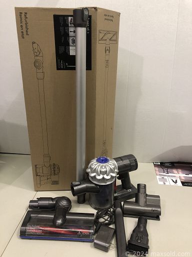 MaxSold Auction: This online auction features small home appliances such as a PowerXL Air Fryer, Panasonic microwave, Dyson V6, Eureka 2-in-1 Stick Vacuum, portable bladeless fan, Grow LED Light and more, T-Fal Cast Iron Square Grill, Aevo Blackhead Remover, hairdryer, microphone, N-switch, Archie comics, Beats headphones, jewelry, Conair flat iron and much more!