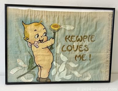 MaxSold Auction: This auction features Murano Lamp, Uranium Glass, Kewpie Embroidery, Art, Figurines, Bakelite Purse, Vases, Beswick Horse, MCM Iron, Marquetry Table, Dog Statue, Hat Form, Teak Crow , Mirrors, Bottle Openers, Tiger Statue,   and much much more!