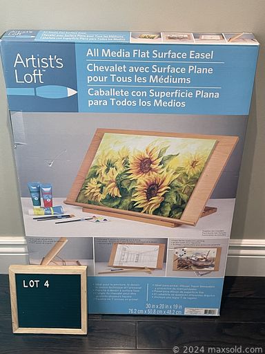 MaxSold Auction: This online auction includes a vintage washboard, decorative pillows, potato bin, lamps, vintage salon hair dryer, board games, vintage slipper chair, Lladro, Willow Tree and other figurines, vintage servingware, Rogers cutlery, accessories, jewelry, silverplate tea set, Corningware, dolls, wall art, TV wall mount, expandable wardrobe, DVDs, books, tires and more!