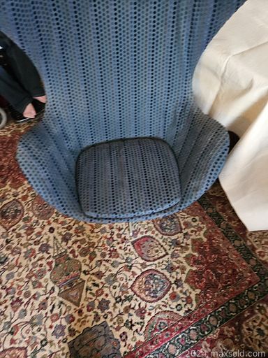 MaxSold Auction: This online auction includes furniture such as an armoire, curio cabinet, gaming table, egg chair, occasional table and others, RCA flat screen, vinyl records, DVDs, books, wool skeins, seasonal decor, jewelry, wall art, lamp, mirror, serving utensils, camera tripod, parasol, percussion pieces, figures and much more!