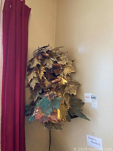 MaxSold Auction: This online auction features Rustic Dining Table With Benches, Cast Iron Woodburning Stove, China Closet, Hallmark Frosty Friends, Vintage Framed Art, Floor Lamps, Electric Metal Lead Fountain and much more!